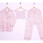 Pyjamas saison été en coton Taille 3 XL pour femme 