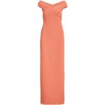 Robes de soirée de créateur Ralph Lauren orange corail Taille M pour femme 