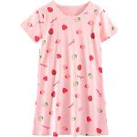 Chemises de nuit manches courtes roses en coton look fashion pour fille de la boutique en ligne Amazon.fr 