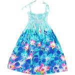 Robes de plage bleues à fleurs en coton mélangé Taille 7 ans look fashion pour fille de la boutique en ligne Amazon.fr 