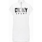 Robes de créateur DKNY blanches Taille M pour femme 