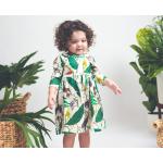 Robes imprimées à motif orchidées bio Taille 4 ans pour fille de la boutique en ligne Etsy.com 