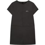 Robes droites HUGO BOSS BOSS Kidswear noires en toile de créateur pour fille en solde de la boutique en ligne Galerieslafayette.com 