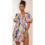 Robes à imprimés multicolores Taille XS look fashion pour femme 