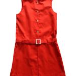 Robes d'été rouges Taille 8 ans look vintage pour fille de la boutique en ligne Etsy.com 