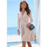 Robes pull Lascana beiges Taille L look fashion pour femme 