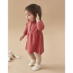 Robes à col claudine enfant Noukies roses Taille 3 ans look fashion pour fille en promo de la boutique en ligne Vertbaudet.fr 