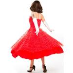 Robes en dentelle vintage pour la Saint-Valentin rouges tressées en tulle Taille XXS look vintage pour femme 