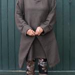 Robes salopettes gris anthracite Taille 2 ans pour fille de la boutique en ligne Etsy.com 