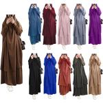 Abayas à capuche pour femme en promo 