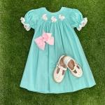 Robes à motif lapins Taille 4 ans pour fille de la boutique en ligne Etsy.com 