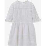 Robe Lisy fille collection fêtes et mariages CYRILLUS blanc
