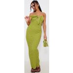 Robes longues bustier vert olive longues Taille XS look fashion pour femme 
