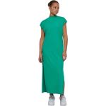 Maxis robes Urban Classics vertes en coton maxi à manches courtes à col rond Taille XS look streetwear pour femme 