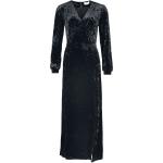 Maxis robes noires en polyester maxi Taille XS look Pin-Up pour femme 