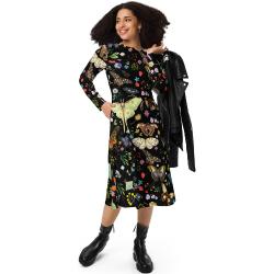 Robe Papillon | Robe De Femme Cottagecore Vêtements Sorcière Gothique Grande Taille