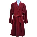Robes en velours rouge rouille en velours look vintage pour femme 