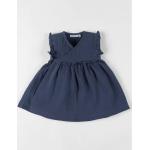 Robes sans manches Noukies bleu marine en mousseline Taille 12 ans pour fille de la boutique en ligne Vertbaudet.fr 