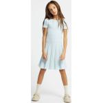 Robes à manches courtes Guess Kids bleu ciel en viscose Taille 7 ans pour fille de la boutique en ligne Guess.eu avec livraison gratuite 