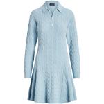 Robes en laine de créateur Ralph Lauren Polo Ralph Lauren bleues en laine Taille L pour femme 