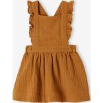 Robes d'été Vertbaudet marron caramel en coton Taille 9 ans style bohème pour fille en promo de la boutique en ligne Vertbaudet.fr 