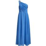 Robes d'été de soirée de créateur Ralph Lauren bleues à effet froissé Taille S pour femme 