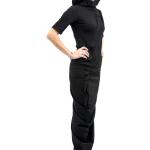 Robes noires à manches courtes à manches courtes Taille XS steampunk pour femme 