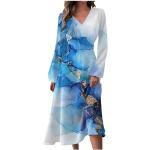Robes en dentelle vintage de mariée bleus clairs en tulle Taille M plus size look fashion pour femme 