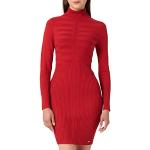 Robes Morgan rouges à manches longues à manches longues à col roulé Taille XL look casual pour femme en promo 