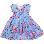 Robes d'été bleues à fleurs en coton Taille 5 ans pour fille de la boutique en ligne Etsy.com 