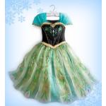 Déguisements verts de princesses La Reine des Neiges Anna Taille 2 ans look fashion pour fille de la boutique en ligne Rakuten.com 