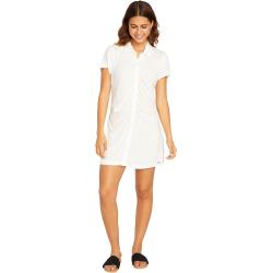 Robe Volcom Coco Ho Shirt Dress Star White Femme Beige 2023 taille XS