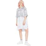Robes chemisier Volcom blanches en viscose Taille L look fashion pour femme 