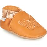 Chaussures Robeez marron en cuir Pointure 25 avec un talon jusqu'à 3cm pour enfant en promo 