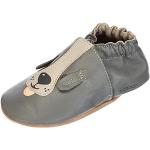 Chaussures Robeez gris foncé en cuir Pointure 18 look fashion pour enfant en promo 
