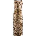 Robes de cocktail Roberto Cavalli à effet léopard en viscose mi-longues Taille XXL pour femme 