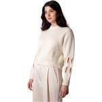 Pullovers Roberto Collina beiges Taille XS look fashion pour femme 