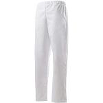 ROBUR Pantalon Blanc Mixte P/C Taille Elastique (X