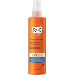 Protection solaire Roc indice 30 200 ml en spray texture lait 