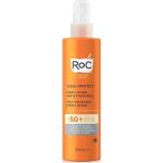 Protection solaire Roc hypoallergéniques indice 50 200 ml en spray texture lait 