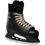 Patins de hockey sur glace Roces noirs en acier au carbone Pointure 41 