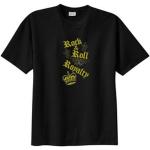 T-shirts dorés Taille XL look Rock pour femme 