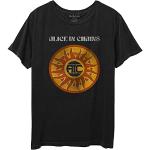 Rock Off Alice in Chains Circle Sun Vintage Officiel T-Shirt Hommes Unisexe (Medium)