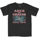 Rock Off Alice in Chains Totem Fish Officiel T-Shirt Hommes Unisexe (Small)