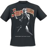 T-shirts à imprimés noirs Bruce Springsteen Taille XXL look Rock pour homme 