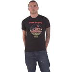T-shirts à imprimés noirs Pink Floyd Taille XL look Rock pour homme 