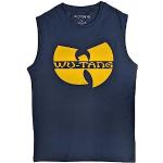 Rock Off officially licensed products WU-Tang Clan Tank Top Muscle T Shirt Logo Nouveau Officiel Unisex Demin Bleu Size XL