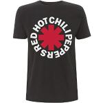 Rock Off Red Hot Chili Peppers Classic Asterisk Officiel T-Shirt Hommes Unisexe (Large)