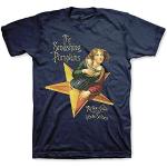 Rockoff Trade The Smashing Pumpkins Mellon Collie T-Shirt, Bleu Marine, L Homme