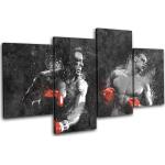 Rocky Balboa Famous Grunge Film Sports Multi Canvas Art Print Box Encadré Image Tenture Murale